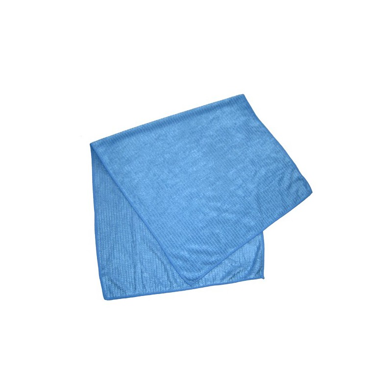 Torchon microfibre bleu 40X60 - Chiffons - Décomania