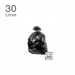 50 Sacs poubelles - 30 L - 35 microns  