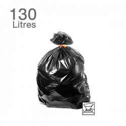 100  Sacs poubelles - 130 L - 45microns 