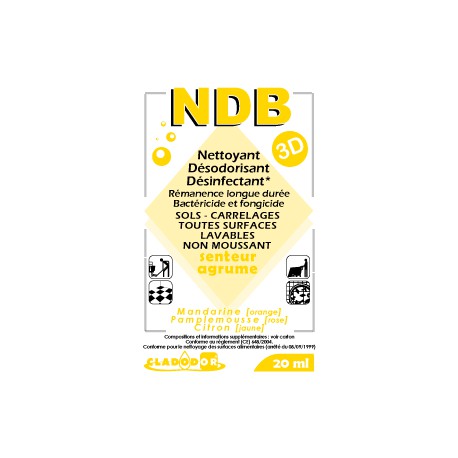 250 Dosettes NDB - 3D - Citron